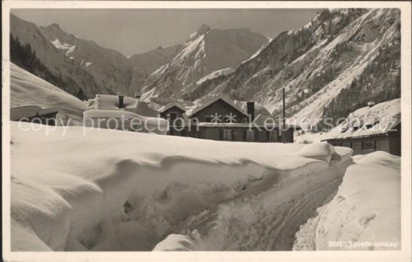 Spielmannsau Winteridyll