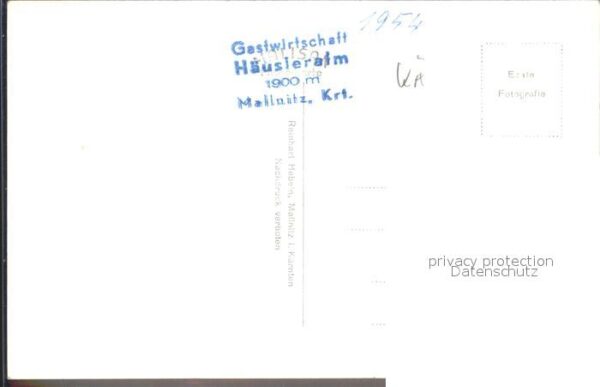 Mallnitz Kaernten Berglift Häusleralm mit Hannoverhaus un – Bild 2