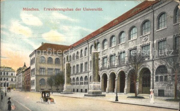 Muenchen Erweiterungsbau der Universität