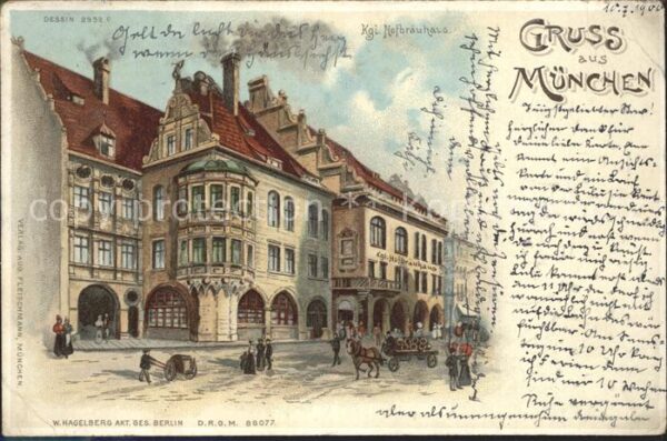 Muenchen Kgl Hofbräuhaus