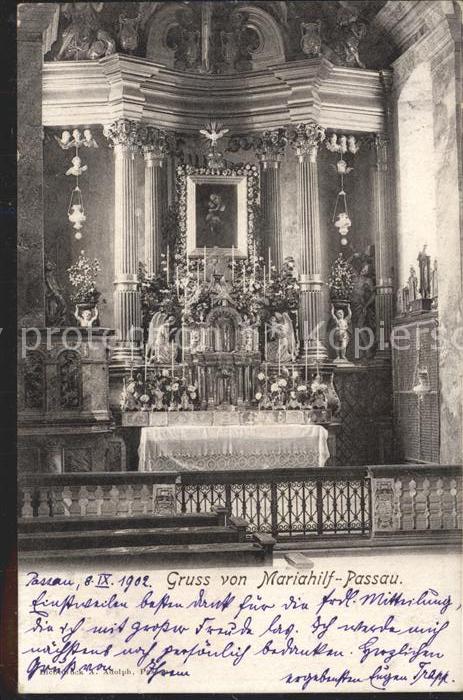 Passau Kirche Mariahilf Inneres