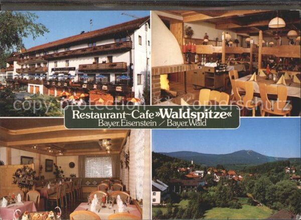 Bayerisch Eisenstein Restaurant Cafe Waldspitze Gaststube Or