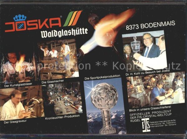 Bodenmais Joska Waldglashütte Kunstglasbläser Gla