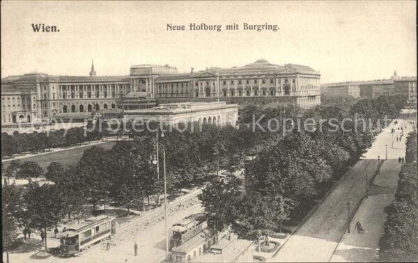 Wien Neue Hofburg mit Burgring
