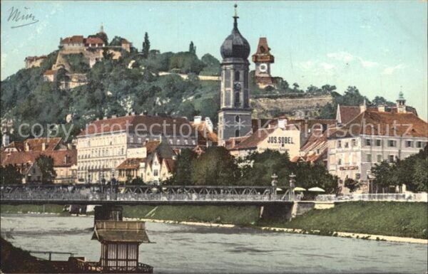 Graz Steiermark Mur Schlossberg