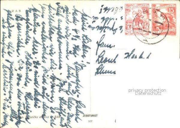 Rab Kroatien Fliegeraufnahme – Bild 2
