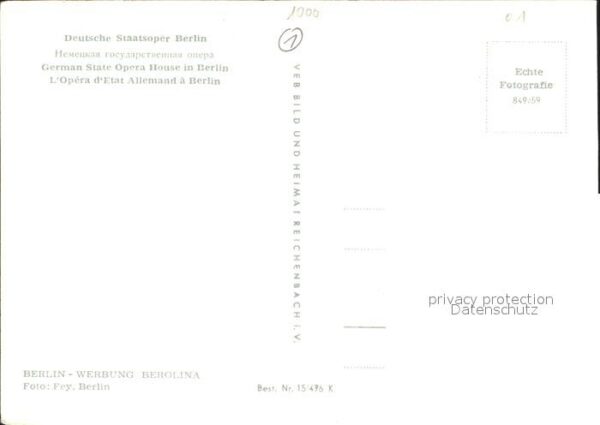 Berlin Deutsche Staatsoper – Bild 2