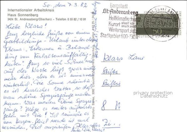 St Andreasberg Harz Haus Sonnenberg – Bild 2