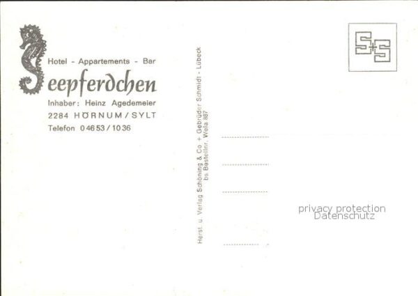 Hoernum Sylt Hotel Seepferdchen – Bild 2