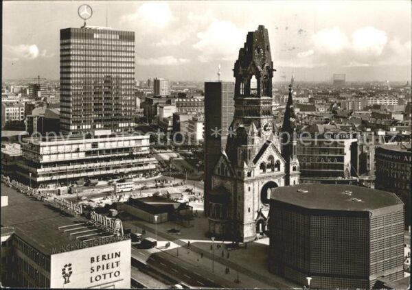 Berlin Europa-Center mit Gedächtniskirche