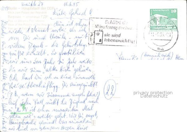 Berlin Palast der Republik bei Nacht – Bild 2