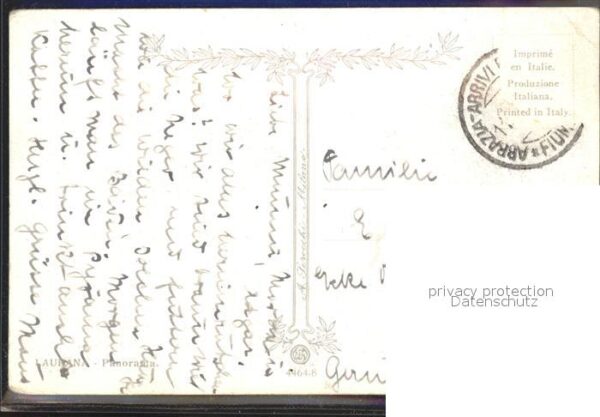 Opatija Abbazia Bucht Künstlerkarte – Bild 2