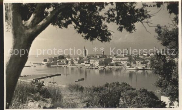 Kroatien Croatia Stadt am Wasser