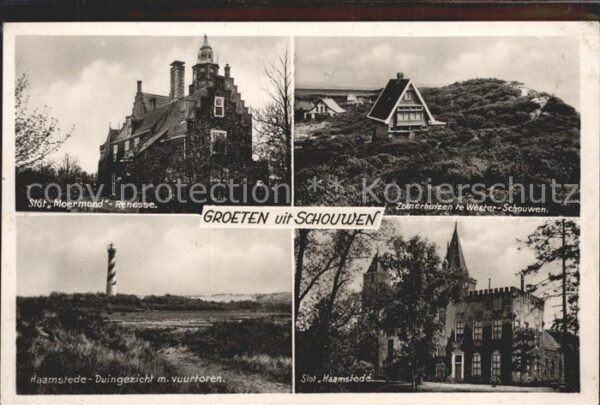 Schouwen Duiveland Slot Haamsfede Slot Moermond Renesse