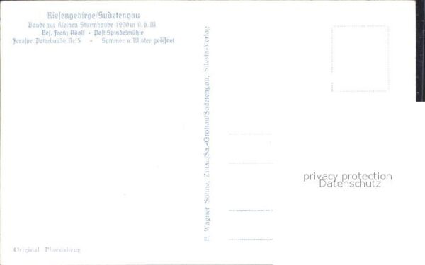 Spindelmuehle Riesengebirge Baude zur kleinen Sturmhaube – Bild 2