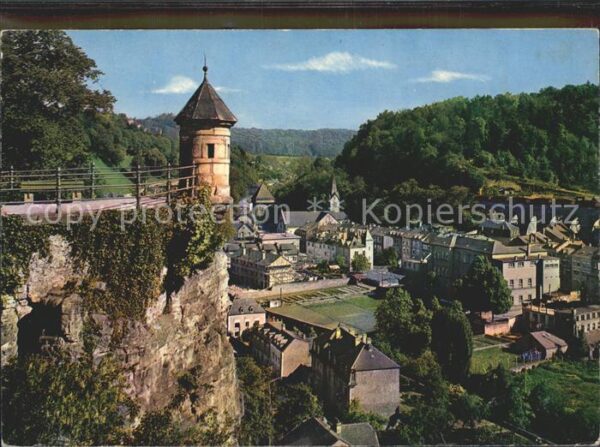 LUXEMBOURG  Luxemburg Tourelle espagnole et Ville