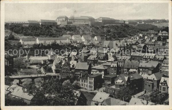 Oberstein Nahe Stadtansicht