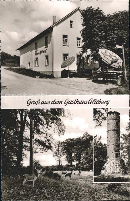 Seebach Kirn Gasthaus Alteburg Trifthütte mit Altenb