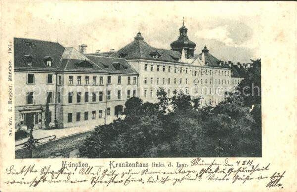 Muenchen Krankenhaus links der Isar