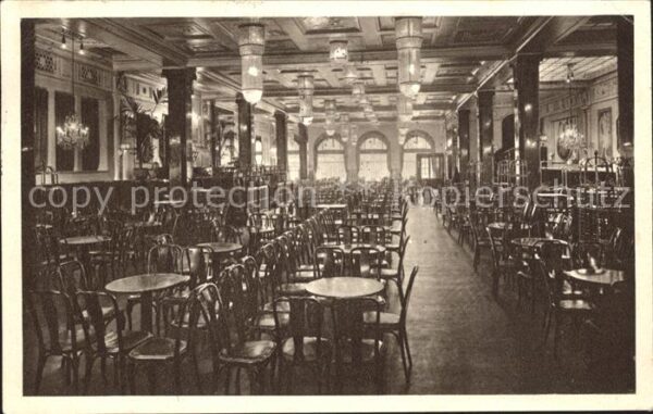 Muenchen Cafe Fürstenhof Gastraum