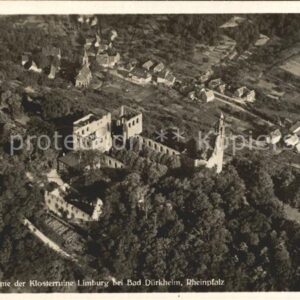 Bad Duerkheim Klosterruine Limburg Fliegeraufnahme