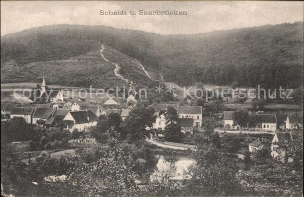 Scheidt Saarbruecken Ortsansicht