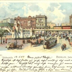 Berlin Hochbahn Haltestelle Hallesches Thor St