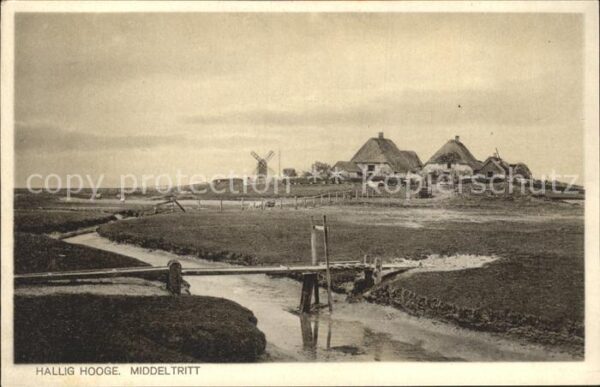 Hallig Hooge Middeltritt