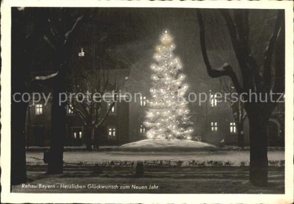 Rehau Oberfranken Dorfidyll zur Weihnachtszeit