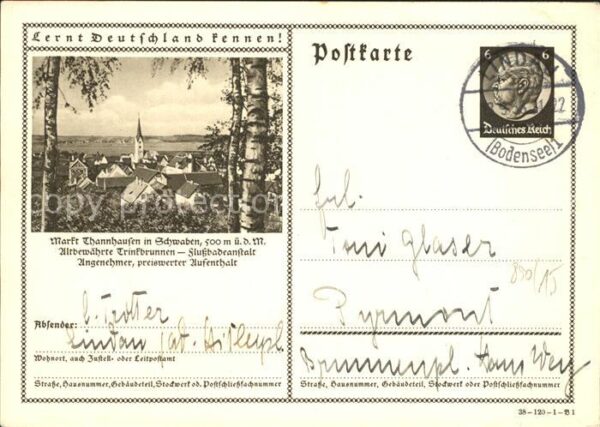 Thannhausen Schwaben Totalansicht
