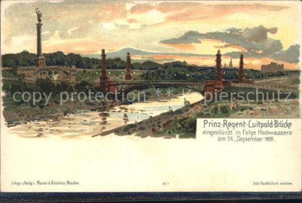 Muenchen Prinzregent Luitpold Brücke