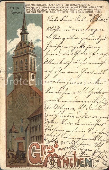 Muenchen Peterskirche