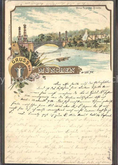 Muenchen Prinz Regenten Brücke