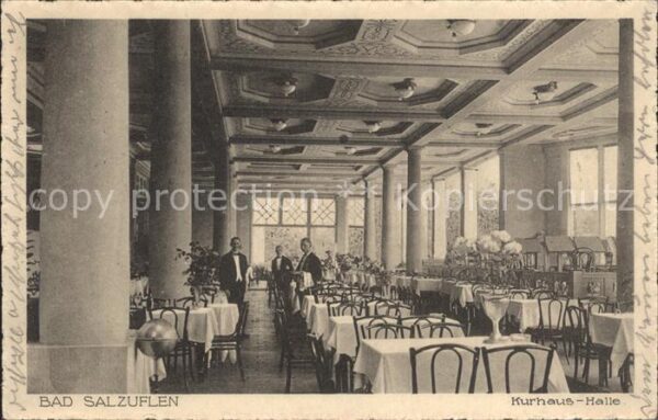 Bad Salzuflen Kurhaus Speisesaal