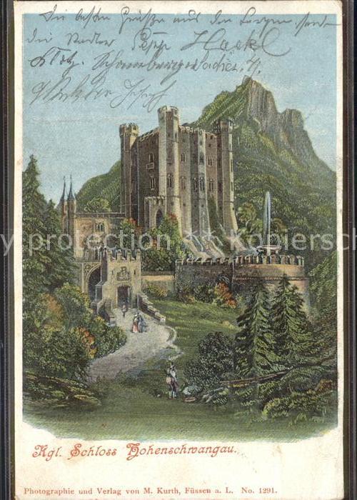 Hohenschwangau Kgl Schloss Hohenschwangau