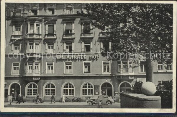 Muenchen Wein und Speisehaus Landshuter Hof