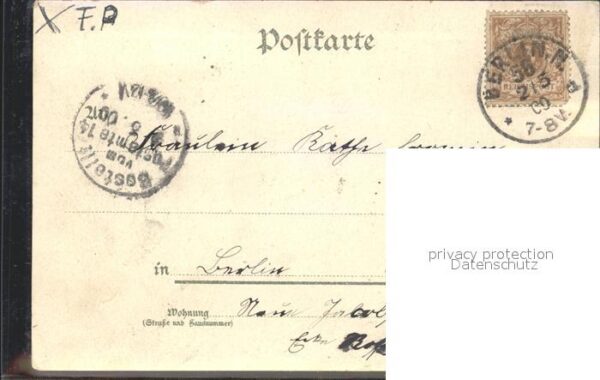 Berlin Reichskanzler Palais Kaiser Wilhelm I P – Bild 2