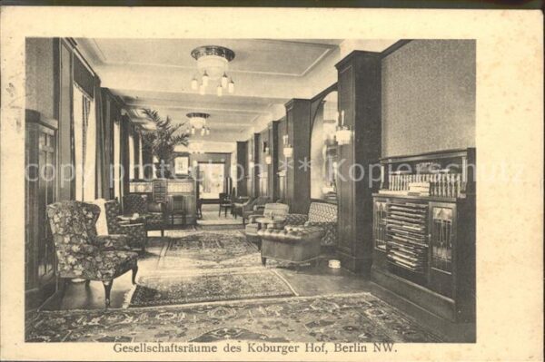 Berlin Koburger Hof Gesellschaftsräume