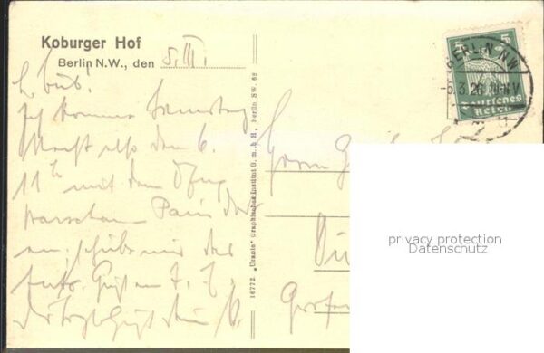 Berlin Koburger Hof Gesellschaftsräume – Bild 2