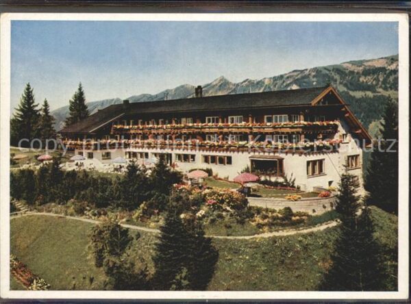 Sonthofen Oberallgaeu Berghotel Allgäuer Berghof mit Alpe Eck