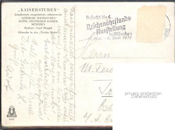 Muenchen Hotel Deutscher Kaiser Kaiserstuben – Bild 2