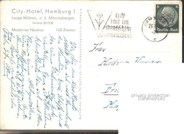 Hamburg City Hotel Hamburg Lange Mühren – Bild 2