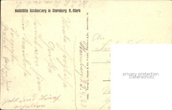 Sternberg Mecklenburg Heilstätte Schöneberg – Bild 2