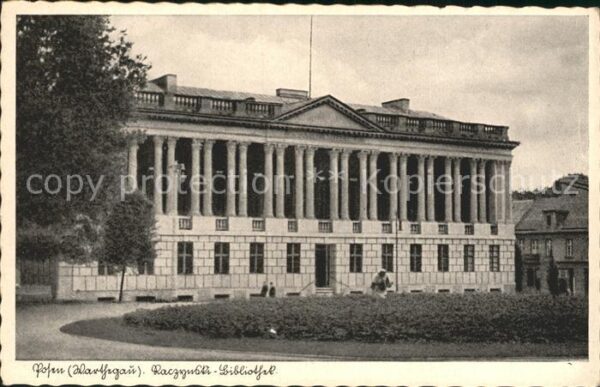 Posen Poznan Raczynski Bibliothek