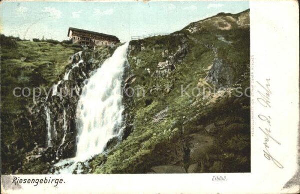 Riesengebirge Krkonose Karkonosze Elbfall