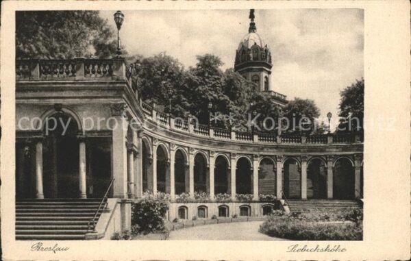 Breslau Niederschlesien Liebichshöhe