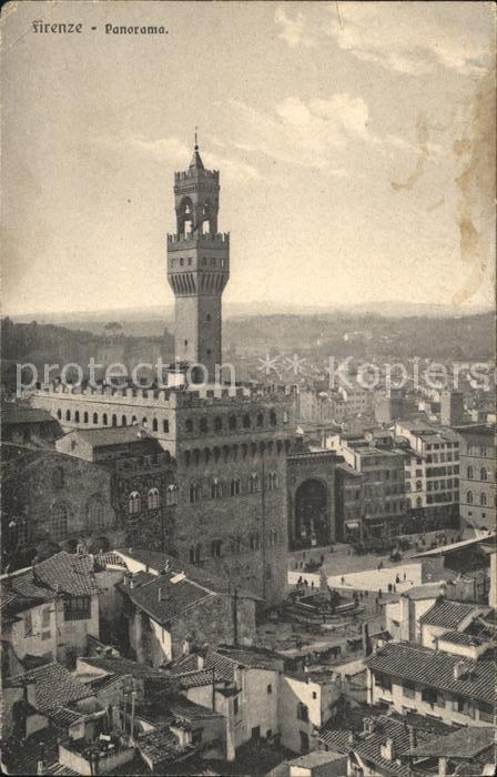 Firenze Florenz Panorama