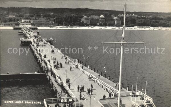 Zoppot Sopot Molo Spacerowe