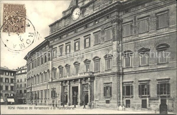 Roma Rom Palazzodel Parlamento o di Montecitorio