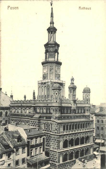 Posen Poznan Rathaus